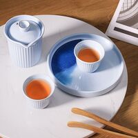 SO-YJK2003 青墨淡彩功夫茶具組