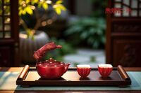 朱炳仁銅如意錦年茶禮套裝