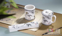 悅  語臺(tái)面杯紙鎮(zhèn)筆筒三件套