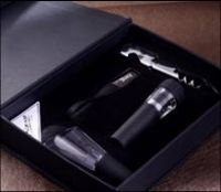 朗格斯真空酒塞+開(kāi)瓶刀+鑰匙扣+倒酒器