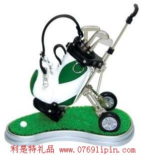 高爾夫球筆筒