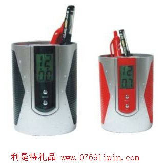 時(shí)計(jì)筆筒