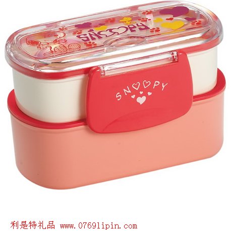 史努比心相印隱形便當盒