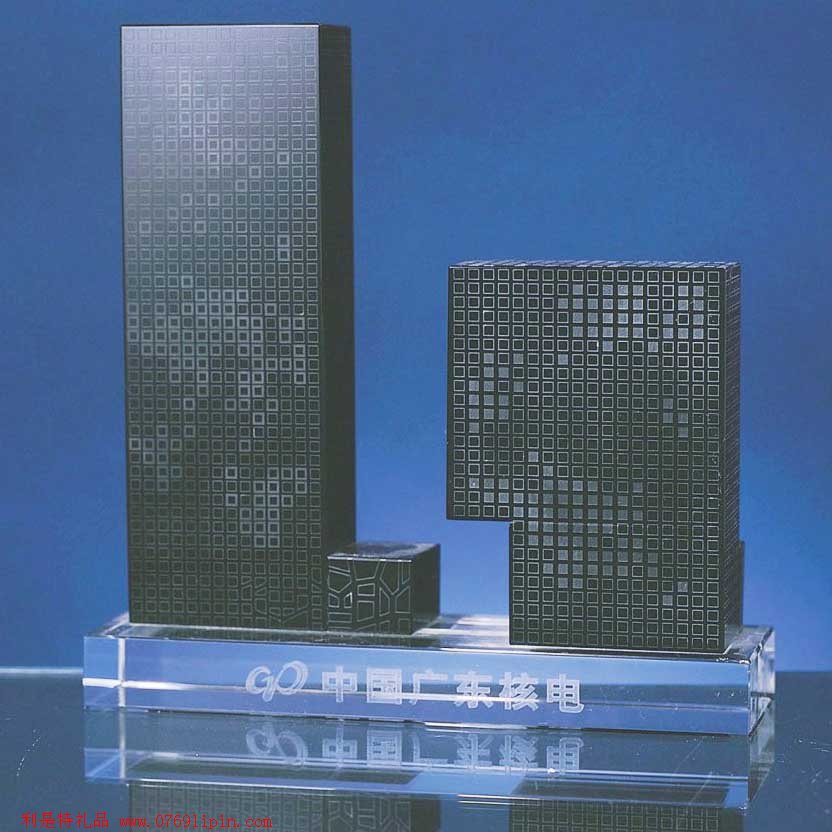 水晶紀念擺件