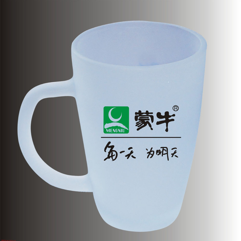 磨砂玻璃無蓋高杯
