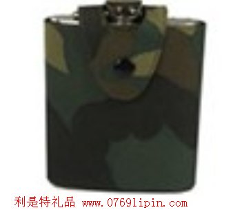 迷彩套不銹鋼酒壺