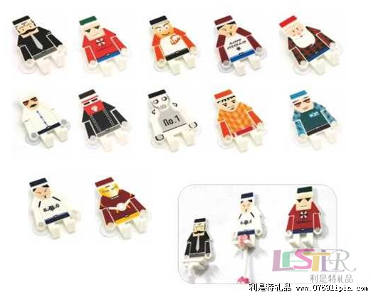 卡通小人掛鉤707系列