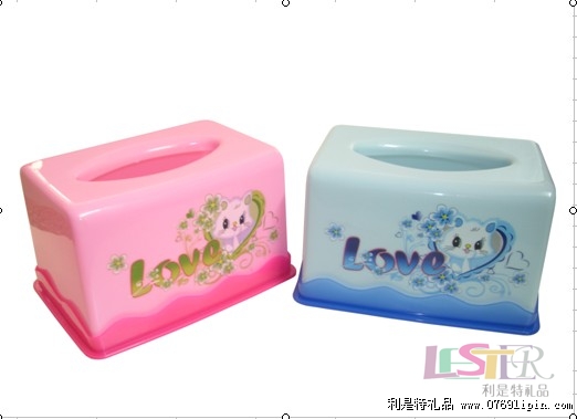 花瓣方形紙巾盒