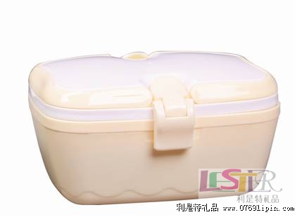 長(zhǎng)方形手提三層飯盒